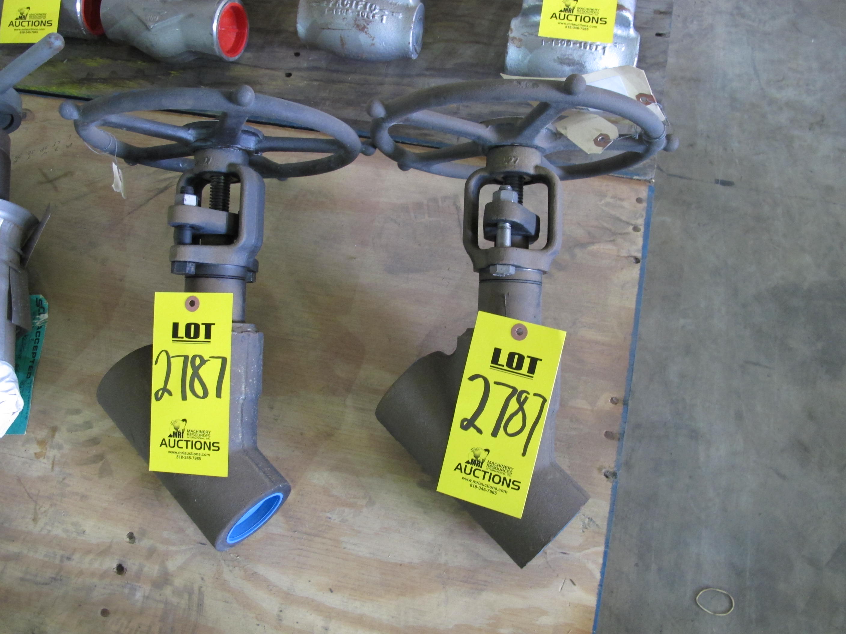 VALVE, GLOBE TYPE, 2" SIZE, 600 LB, 1030 LB/650 DEGREE F RATING, 316 SS MATERIAL, BUTT WELD CONNECTIONS, SA182 SPECIFICATION, SCREWED YOKE STYLE, HARD FACED SEAT AND DISC, INCONEL DIAPHRAGM TRIM, PACKING SOFTGOODS, T-HANDLE OPERATOR. PAINT CODE N, PART # SC-D-9909X01-BW4-(2) (W-51) LOADING & HANDLING FEE $15-